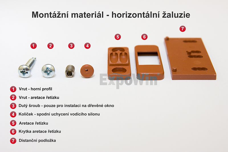 montážní materiál